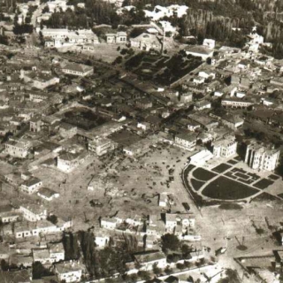 Şekil 5. Aksaray, İç kale’den görünüş, 1940-1950 yılları